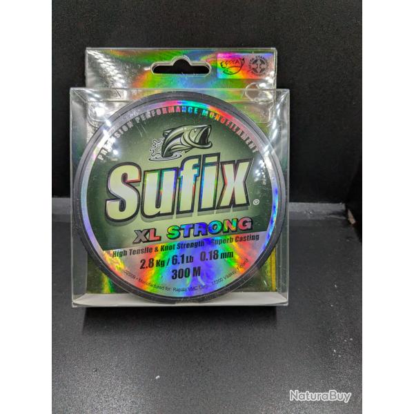 Lot 254 / Fil de pche sufix xl strong monofilament , FISH AND FISHING.
