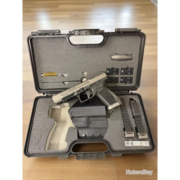 PISTOLET SEMI-AUTOMATIQUE CANIK TP-9 SFX MOD 2 TUNGSTEN GRIS CALIBRE 9X19