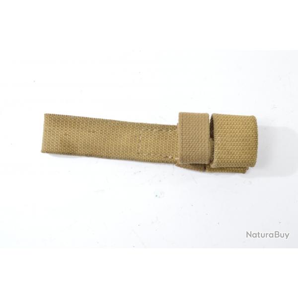 Gousset de style anglais ou Belge pour baionnette ou glaive large. Toile. Grce ?