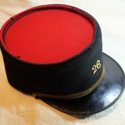 ARMÉE FRANÇAISE - Képi de sous officier modèle 1919 avant 1940 du 26 RI - WWII BER25KEP001