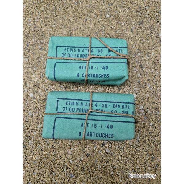 2 paquets cartouches Lebel origine