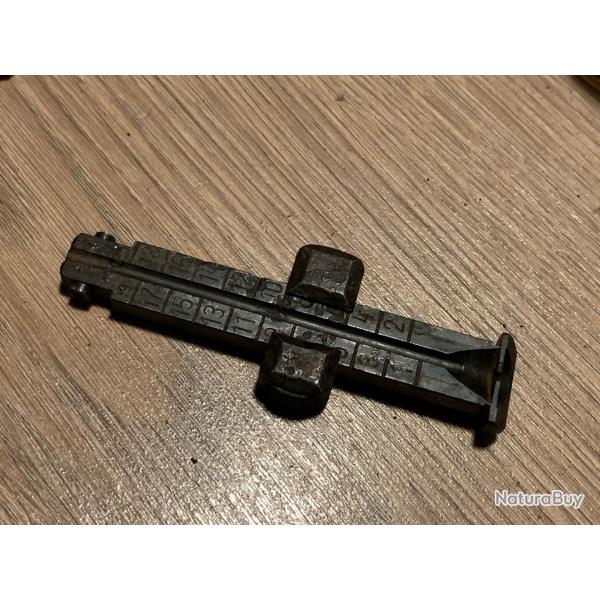 Militaria Allemand WW2 Planchette de Vise Complte Mauser 98k Occasion