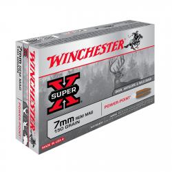BALLES WINCHESTER POWER POINT 175GR , CALIBRE: 7RM.