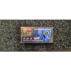 Norma 9mm JHP safeguard 124 grs