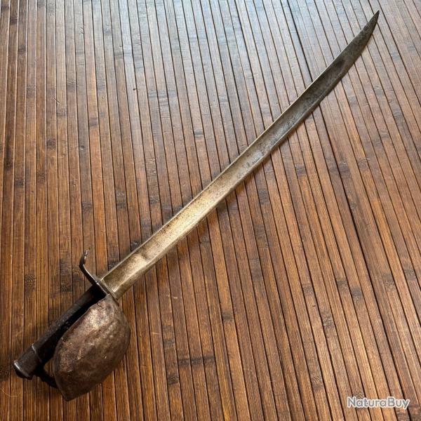 RARE SABRE DE MARINE 1811 DIT CUILLRE A POT MANUFACTURE IMPRIAL -