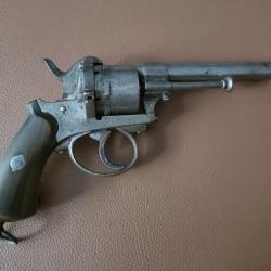 Revolver type LEFAUCHEUX calibre 9mm à broche