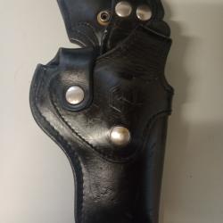 Holster cuir  revolver