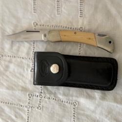 COUTEAU PLIANT C. SCHLIEPER AVEC ETUI