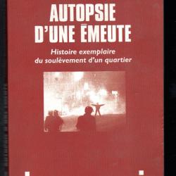 autopsie d'une émeute histoire exemplaire du soulèvement d'un quartier nord de melun