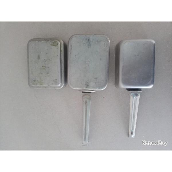 3 gamelles Arme Franaise 1958