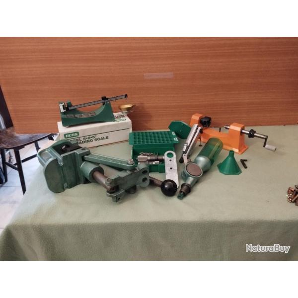 Lot : kit de rechargement Rock Chucker