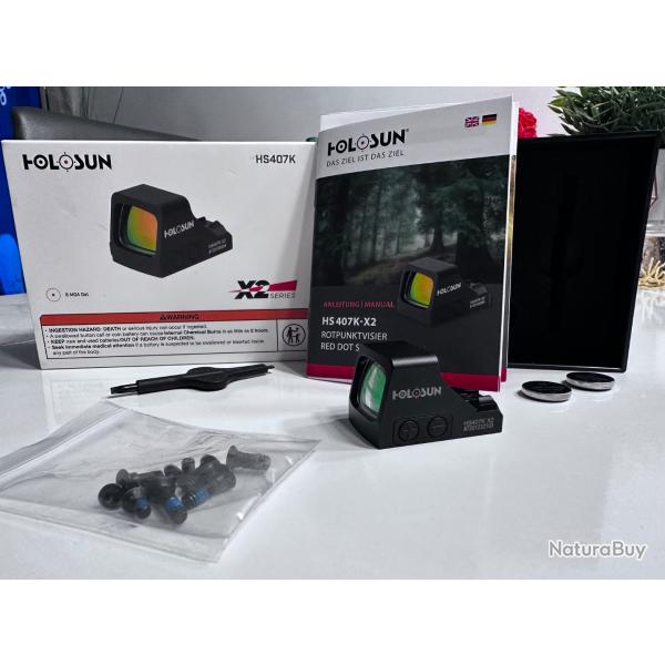 Red dot holosun HS 407K-X2