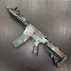 Pack Fusil airsoft Specna Arms custom camo + accessoires