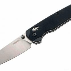 Couteau Kershaw Bel Air XL DuraLock Lame Reverse Tanto Acier CPM-MagnaCut Manche G10 Noir USA KS6110