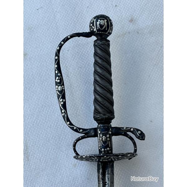 Epe  de ville de haut dignitaire argent