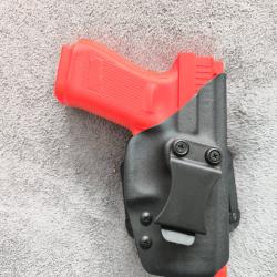Étui Kydex Glock 19 Gen 5 Hybride IWB OWB