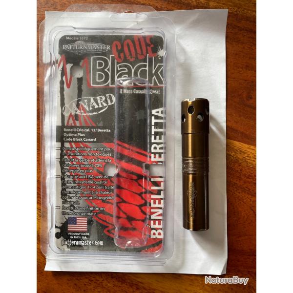 Choke patternmaster code black duck Benelli crio ou beretta optima plus