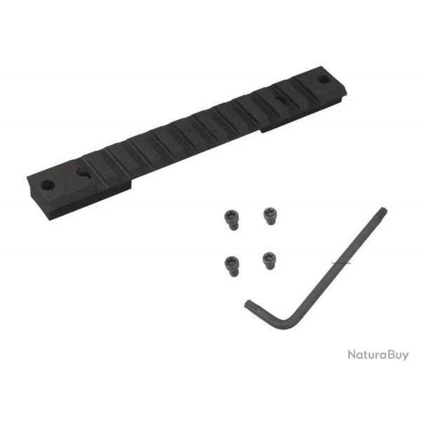 Embase rail picatinny en acier pour Carabine Remignton 700 et CZ 600