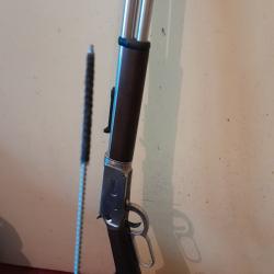 Carabine à levier Walther catégorie D (vente libre aux majeurs) à plomb, neuve, acier inoxydable