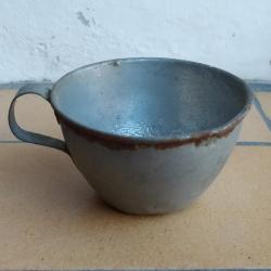 QUART EN METAL  DE SOLDAT FRANCAIS POILU  1914-1918 INDO ALGERIE OPEX quart n2