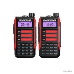 2x radios baofeng uv-16 pro - rouge - LIVRAISON GRATUITE