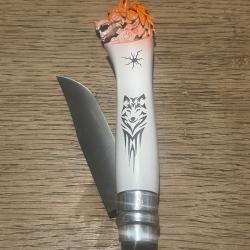 Couteau pliant opinel numéro 8 ( custom )