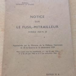 MAT 1009 Le fusil mitrailleur modèle 1924 M.29