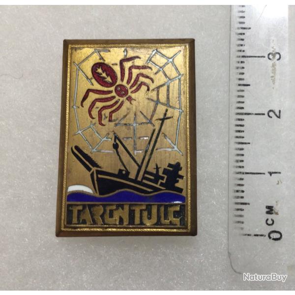 FRANCE MARINE - INSIGNE Mouilleur de Filets TARENTULE. Fab. DRAGO PARIS BERANGER