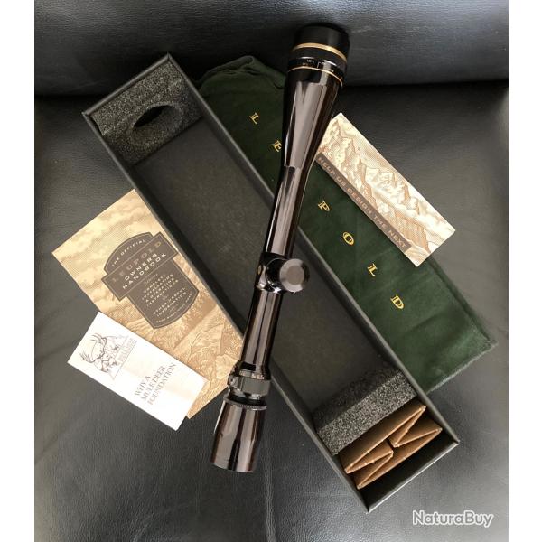 Lunette de tir état neuf de marque LEUPOLD pour carabine petit et gros calibre