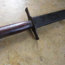 nettoyeur tranchée vengeur 1870 Bourgade Chinois première seconde guerre couteau ww1 ww2 poignard