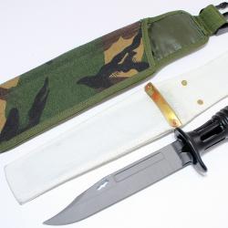 Baïonnette ORIGINALE SA80 L85 de l'armée britannique avec fourreau de cérémonie + porte fourreau N6