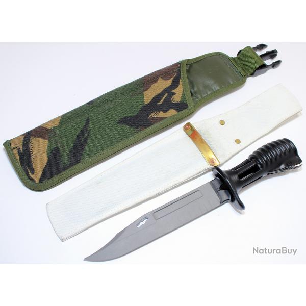 Baonnette ORIGINALE SA80 L85 de l'arme britannique avec fourreau de crmonie + porte fourreau N6