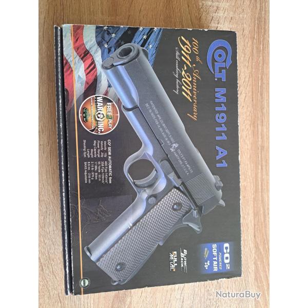 Colt 1911 anniversaire 6 mm airsoft