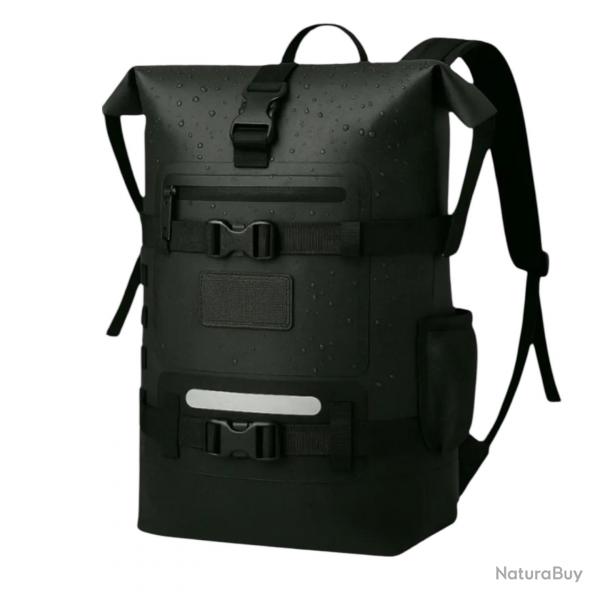 Sac à dos étanche FD Marine modulable 20/40L (noir)