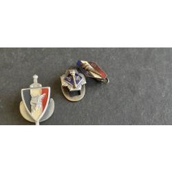 LOT DE 3 INSIGNES II GUERRE