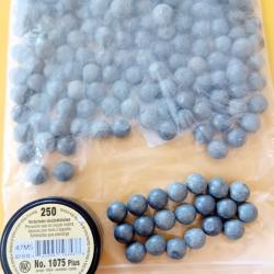 Amorces et Plombs 451 pour révolver Poudre Noire (2 lots)