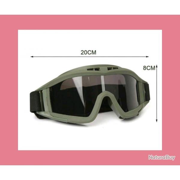 Lunettes pour airsoft ( envoi gratuit  )