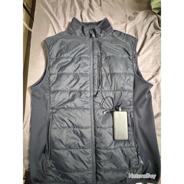 Gilet sans manches matelasss chauffant deerhunter