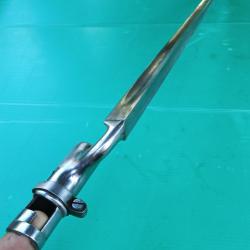 BAIONNETTE  U.S  A  DOUILLE  1855  .