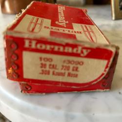 Ogives Hornady calibre 30 220 grains.308 round nose