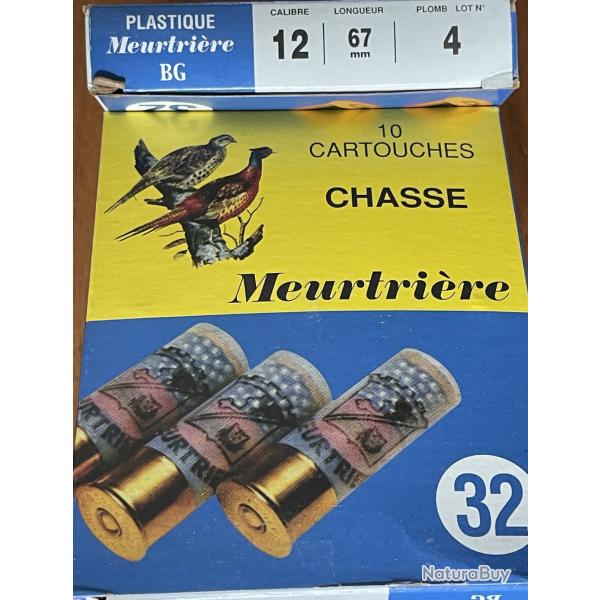 50 CARTOUCHES 12/67 MEUTRIERE