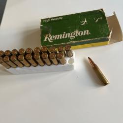 20 cartouches 222 remington