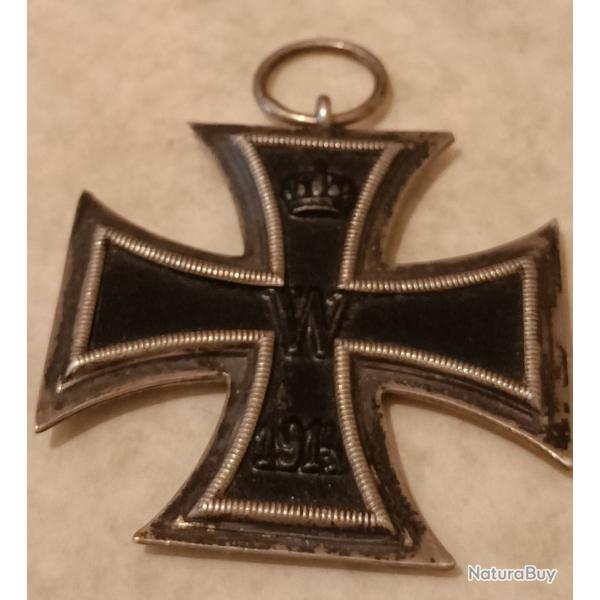 Belle croix de fer allemande WW1