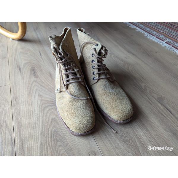 Brodequin franais 1917 reproduction