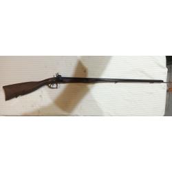 Ancien fusil juxtaposé poudre noire