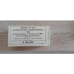 Boite cartouche à blanc 9mm