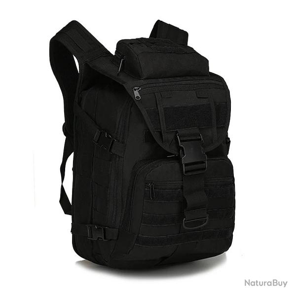Sac  Dos Tactique 40L Robuste et Etanche Conu pour la Chasse Camping randonne et voyages Noir
