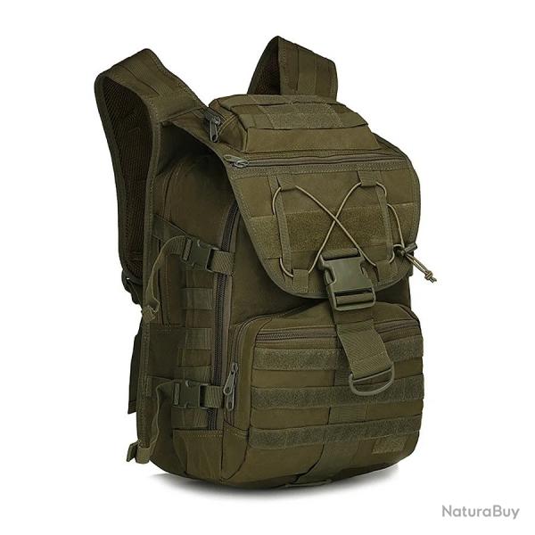 Sac  Dos Tactique 40L Robuste et Etanche Conu pour la Chasse Camping randonne et voyages Vert