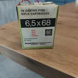 Munitions 6.5x68 rws