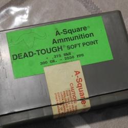 Boite de .375 H&H mag A-square